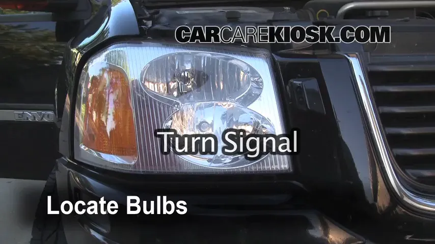2003 GMC Envoy SLT 4.2L 6 Cyl. Lights Turn Signal - Front (replace bulb)
